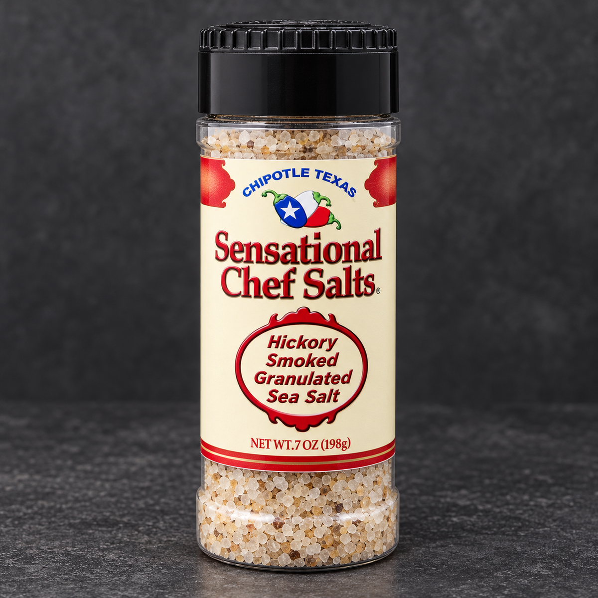 Sensational Chef Salts Hickory Smoked Granulated Sea Salt