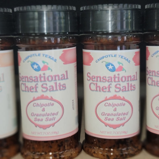 Sensational Chef Salts Chipotle and Granulated Sea Salt