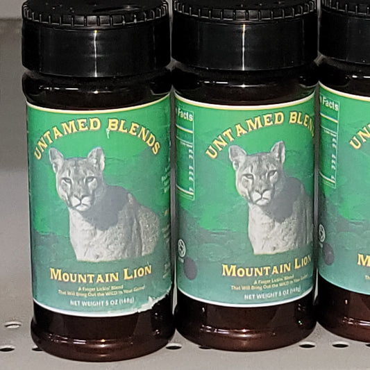Untamed Blends Mountain Lion Seasoning